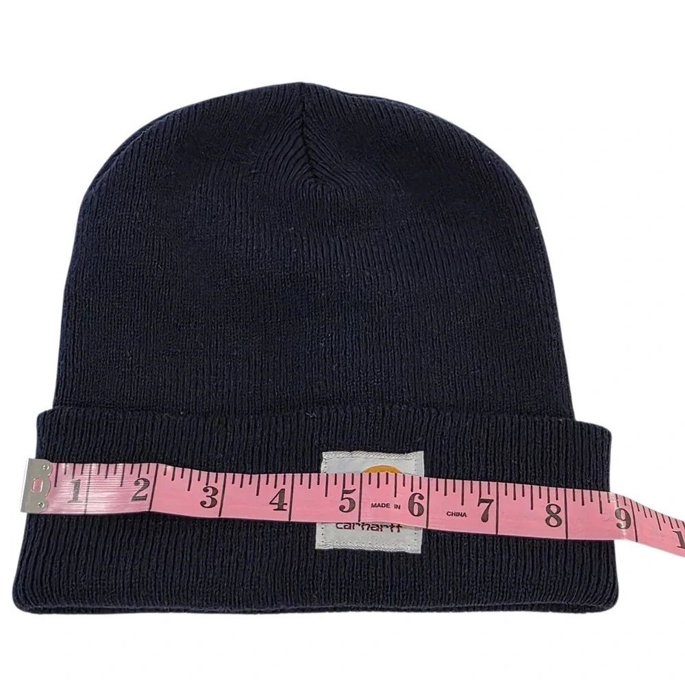 Carhartt Watch Beanie Knit Hat Acrylic One Size Fits All Navy‎ Blue Outdoors